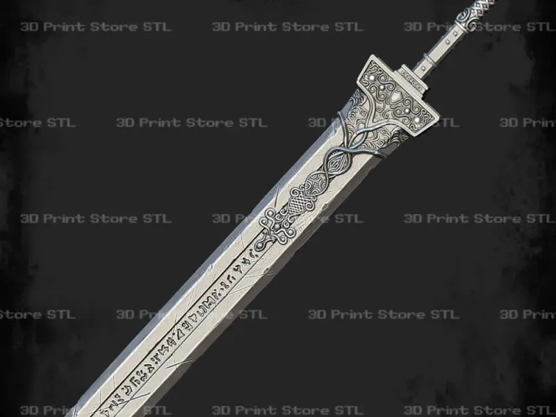 Blaidd Sword Cosplay Elden Ring - STL File