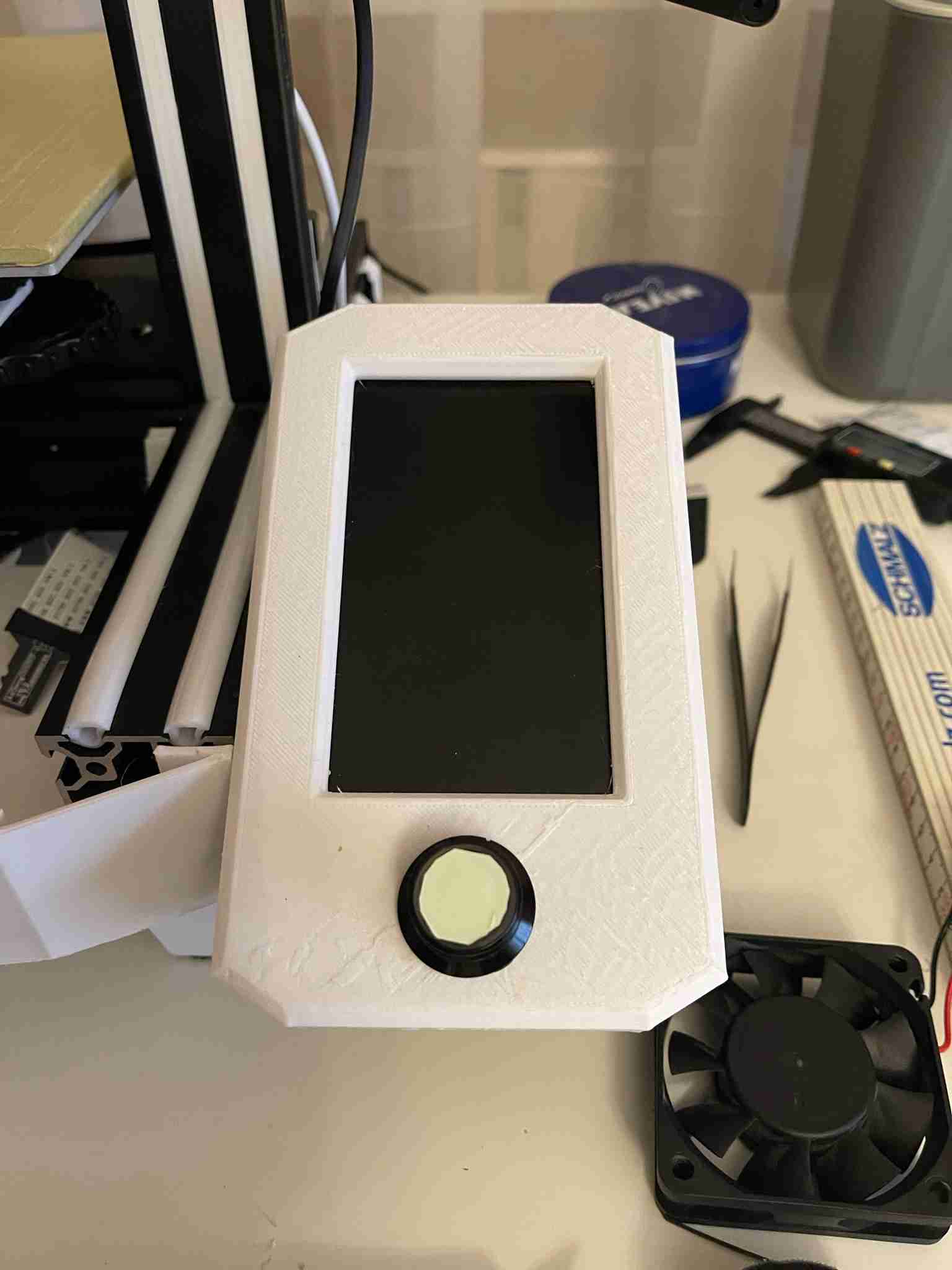 Ender 3 v2 display cover 3d models download creality cloud
