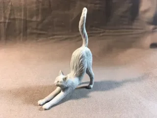 Stretching cat