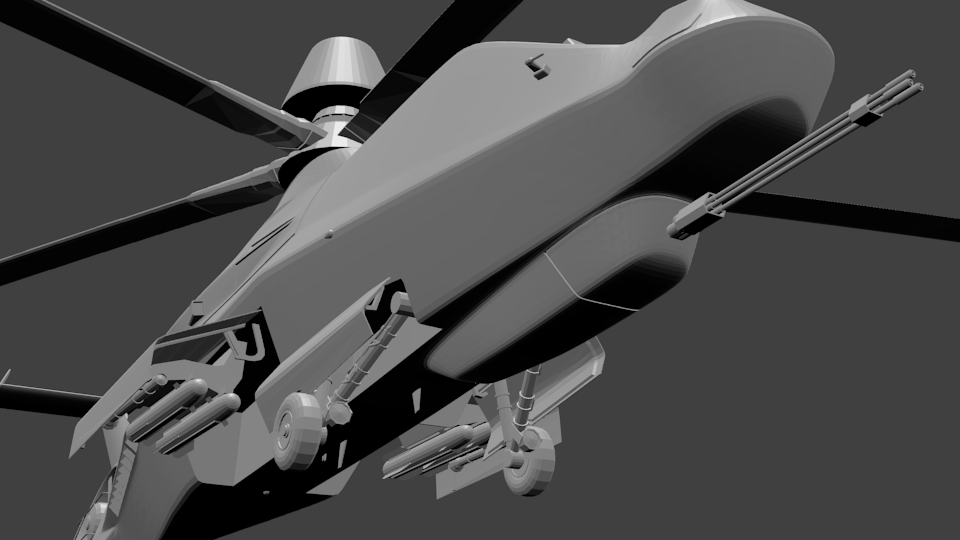 Rah66 Military helicopter in 24 parts | 3D models download | Creality Cloud