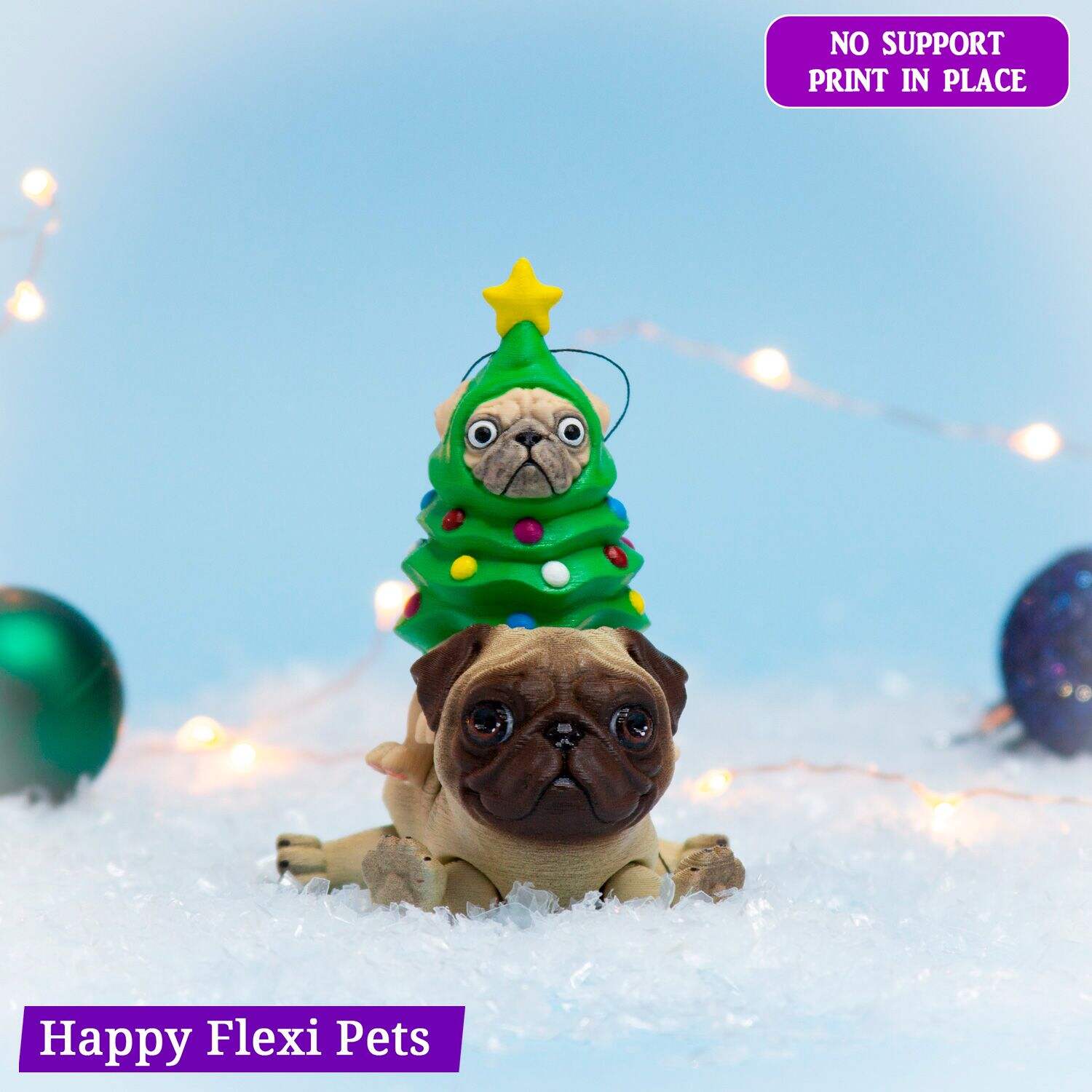 Pug the Christmas Tree - Christmas Collection