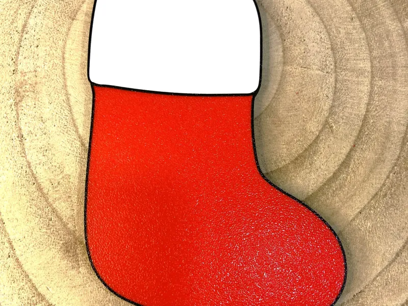 Calcetín Papá Noel / Sock Santa