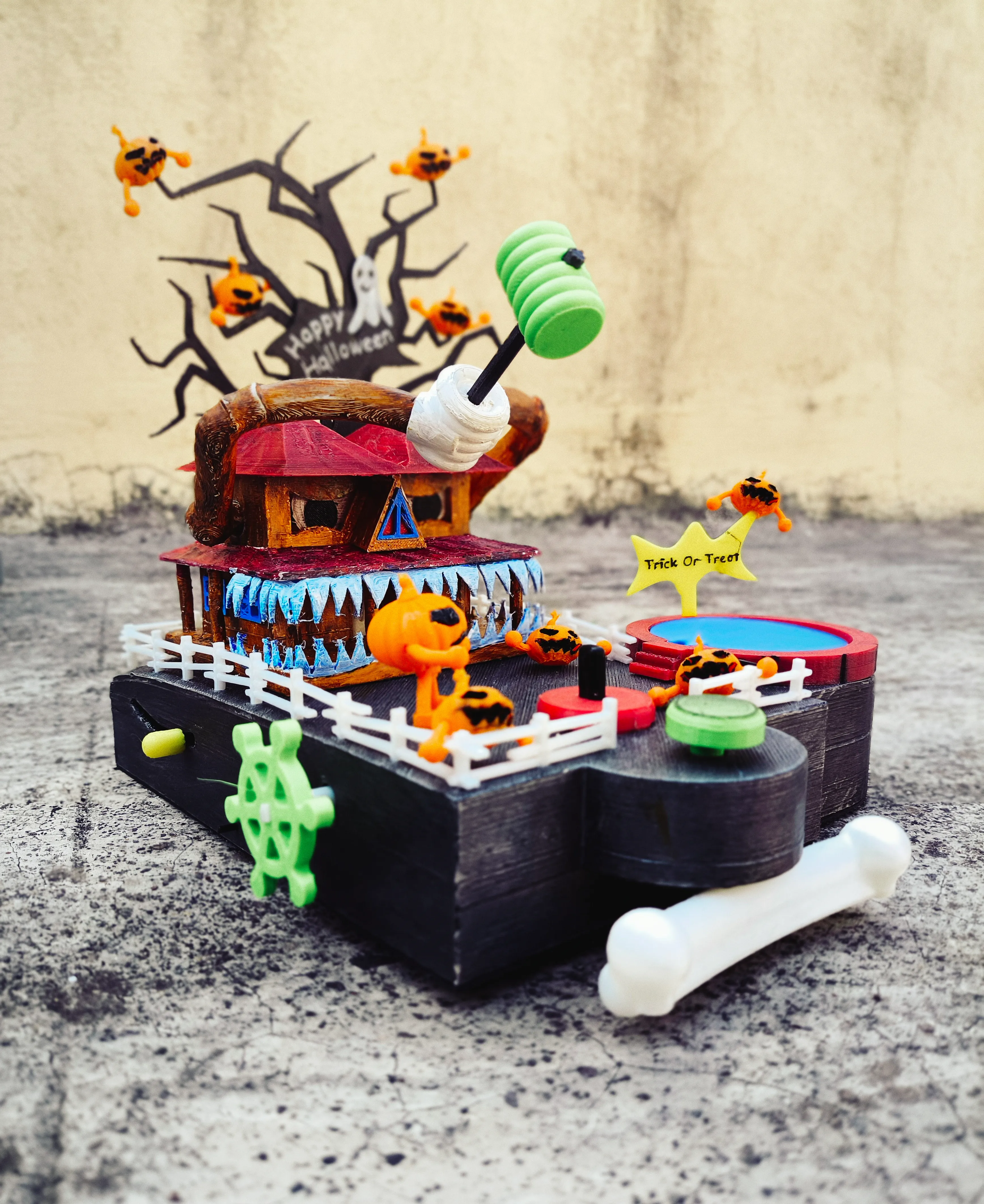 " Monster Game House-Try Your Luck"