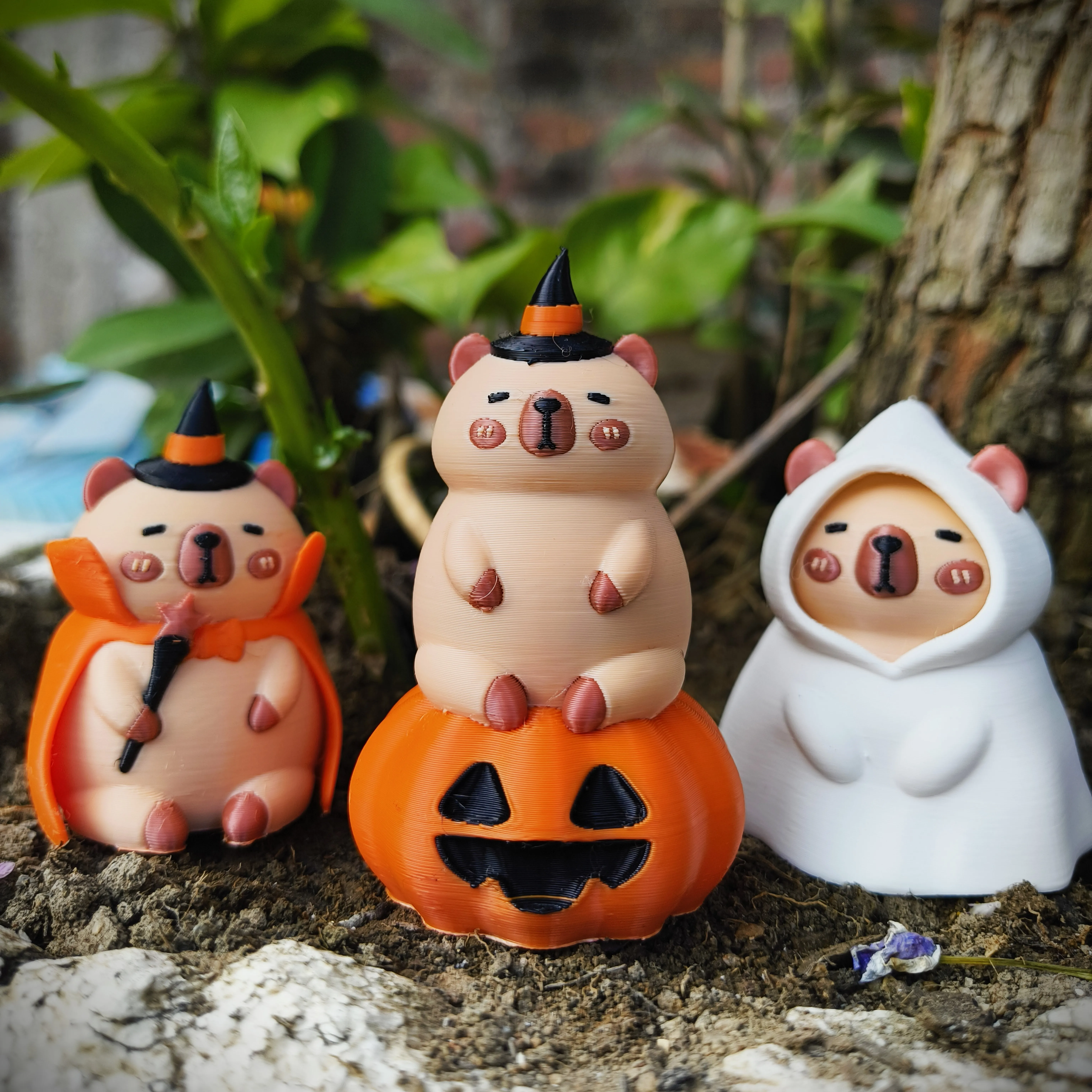 Halloween Special Cute Capybara Collection | 3D models