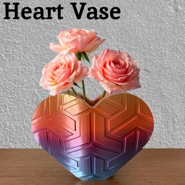 Heart Vase (free)-0