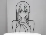 Anime Line Art - Desktop Line Art-1