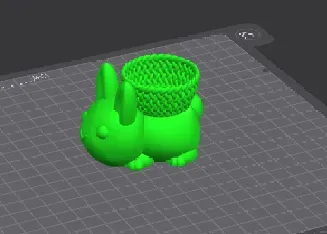 Easter Bunny with Basket