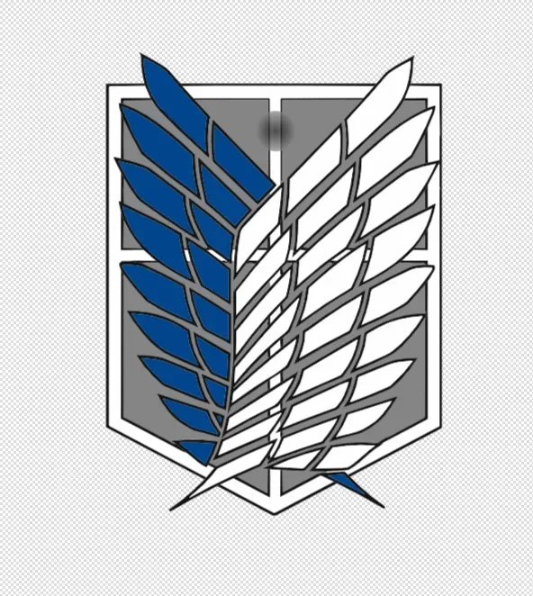 attack on titan [ keychain ] multi-layer
