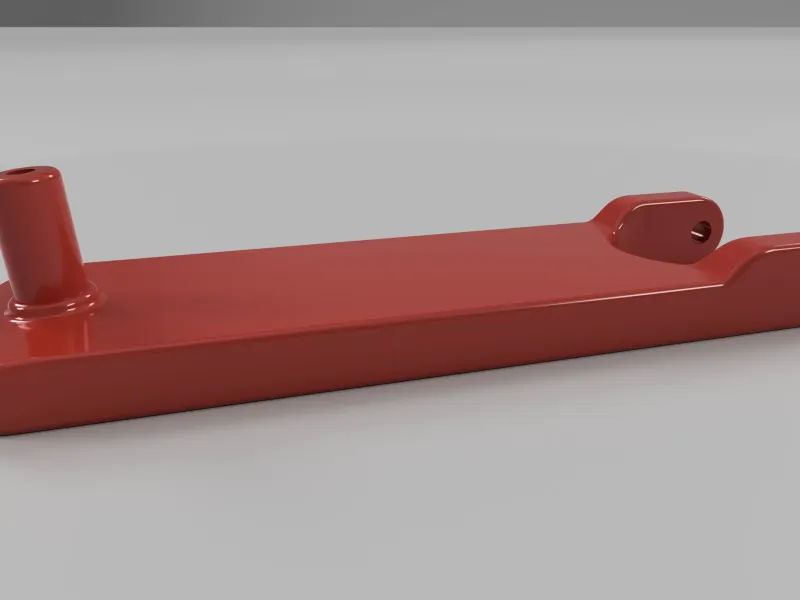 Decathlon BL60 dynamo lever