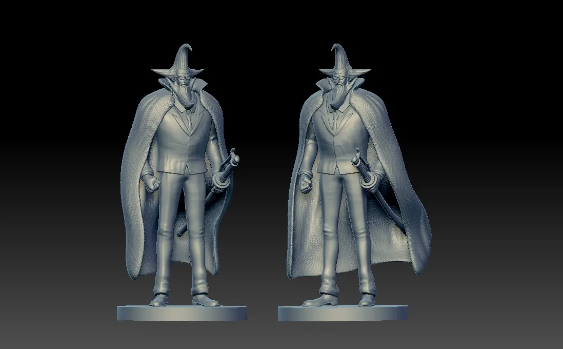 Figarland Garling - Five elder - ONE PIECE - 3D PRINT