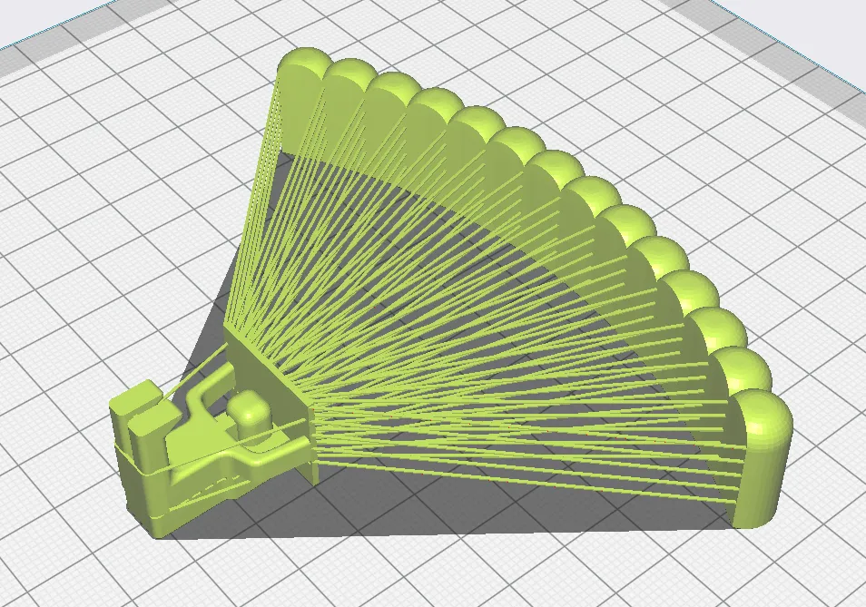 Parachute Fridge Magnet