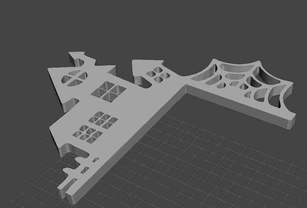 door frames halloween haunted house spider web | 3D models download ...