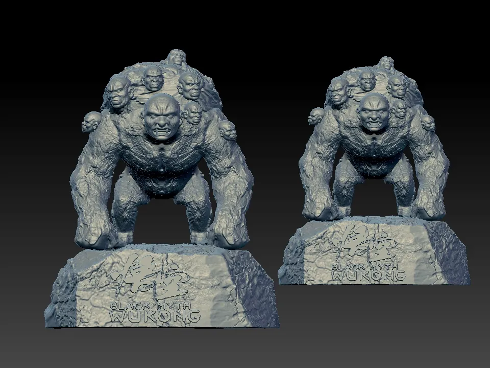 Black Myth Wukong boss - Çin oyunu - 3 boyutlu baskı