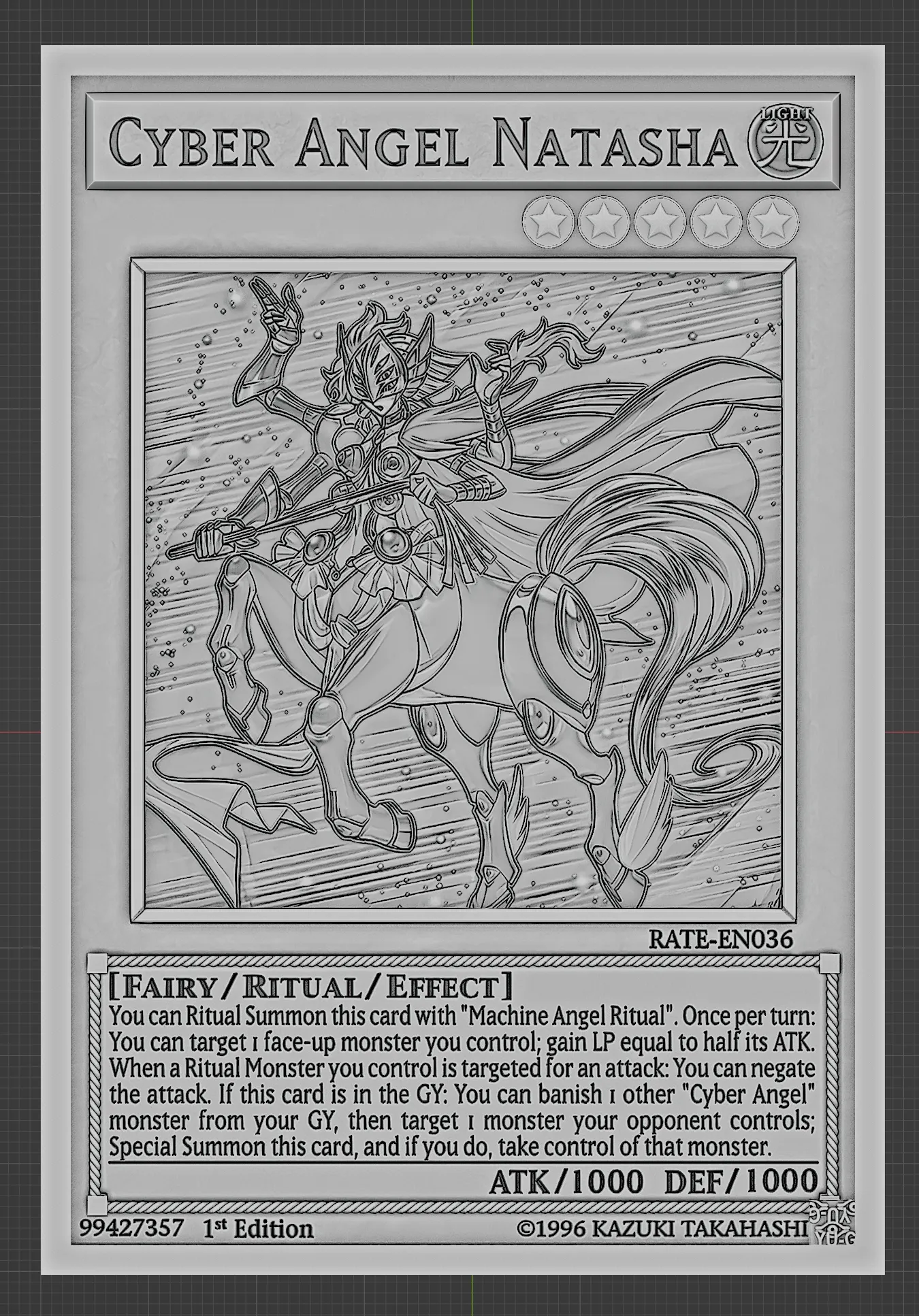 Cyber Angel Natasha - yu-gi-oh!
