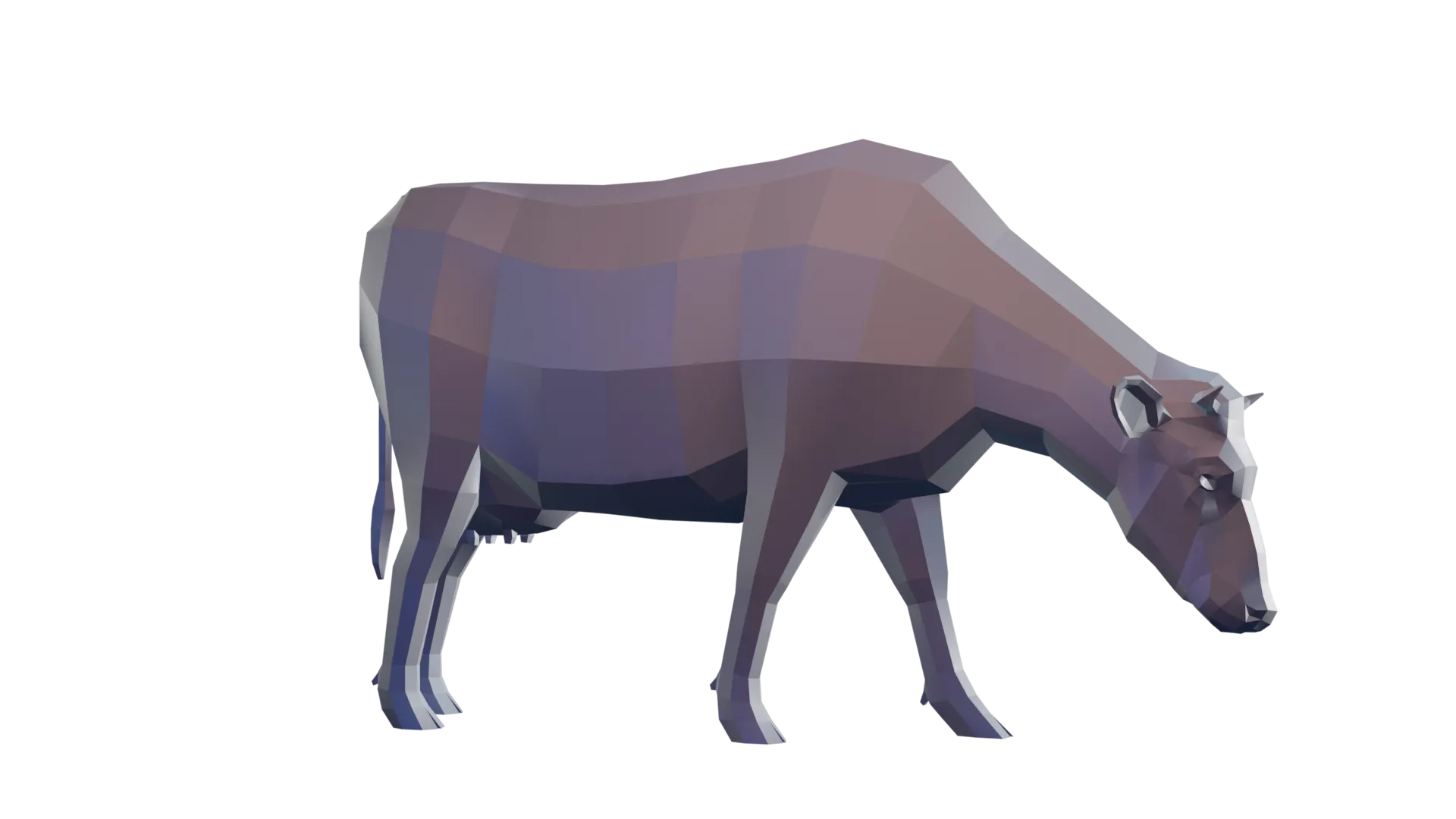Low Poly Cow