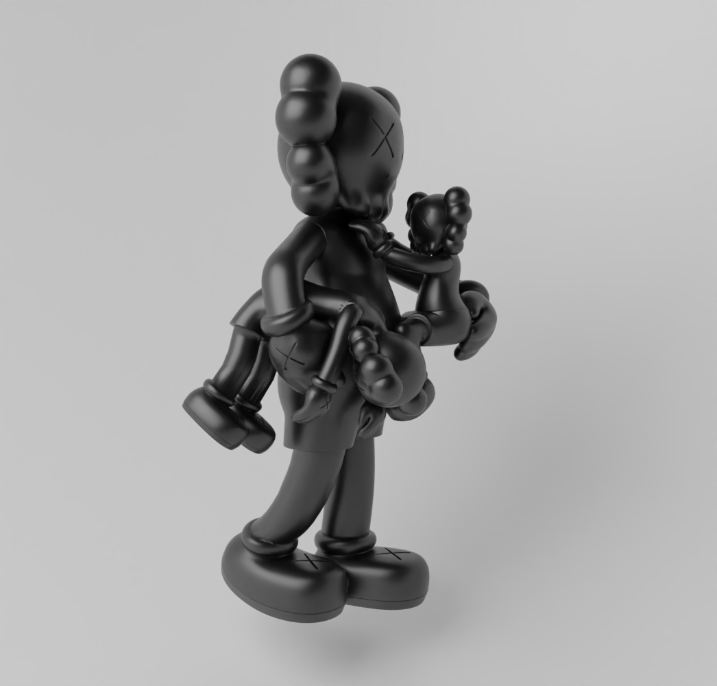 Kaws Clean Slate Art Toy Fan Art, 3D models download