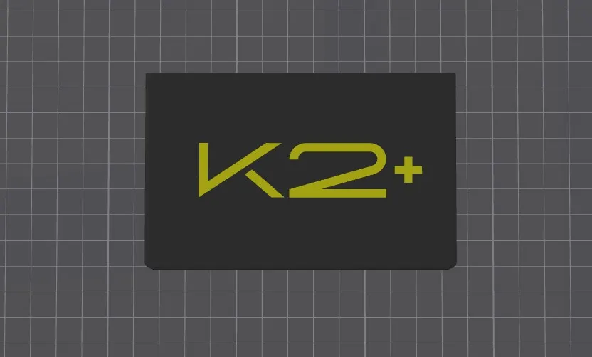 K2+ Dust cover closed for LCD
