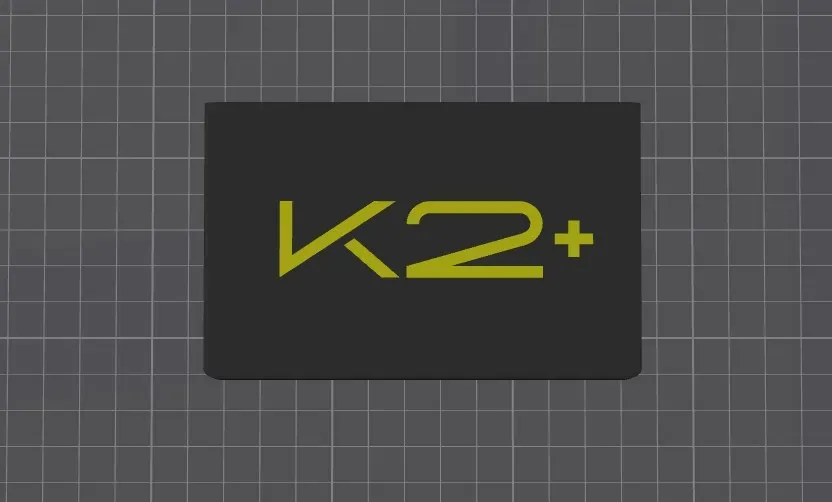 K2+ Dust cover closed for LCD