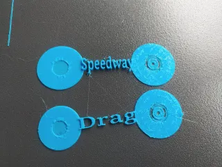 Wall art speedway and drag racing