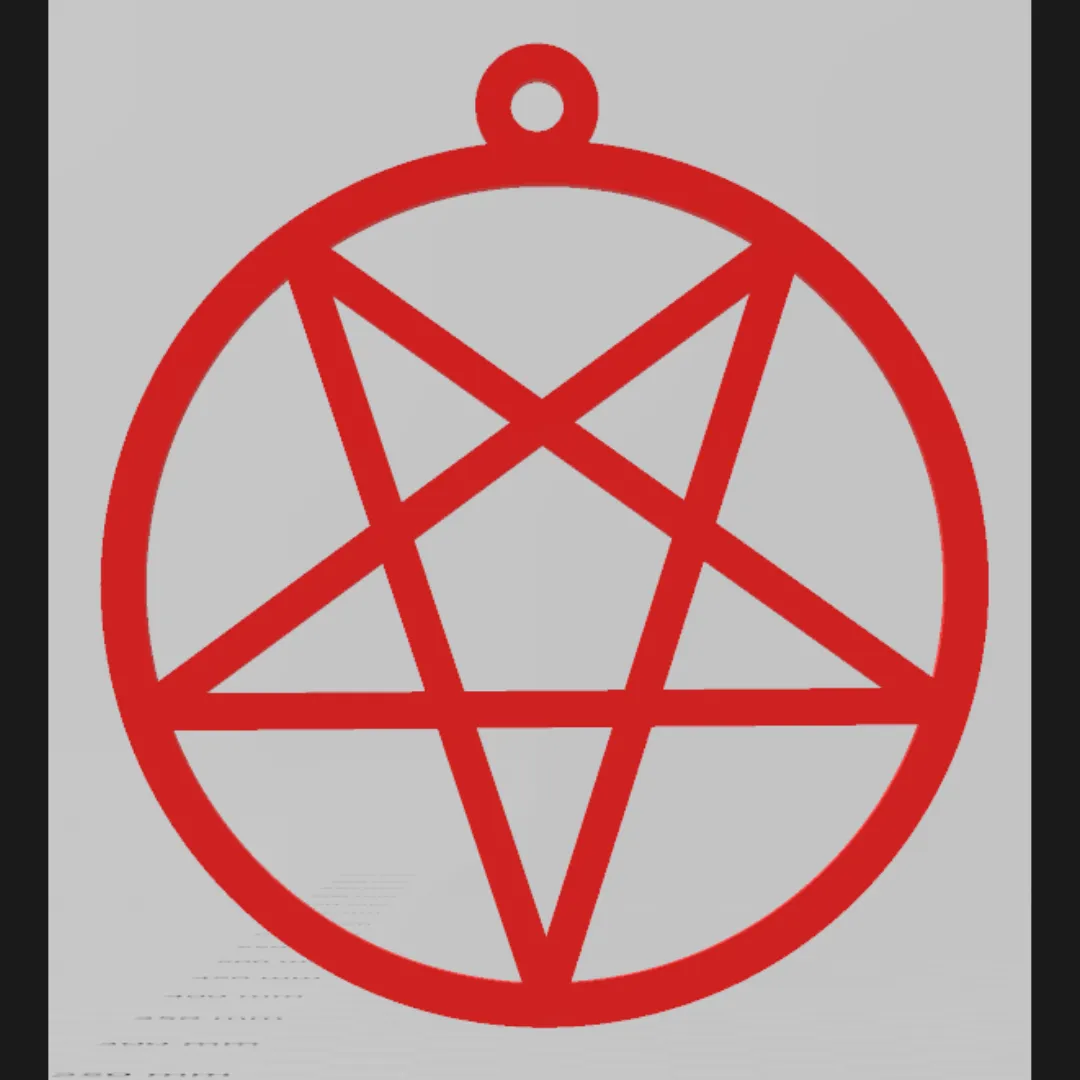 Mesmerizing Pentagram Earrings - A Bold Gothic Statement