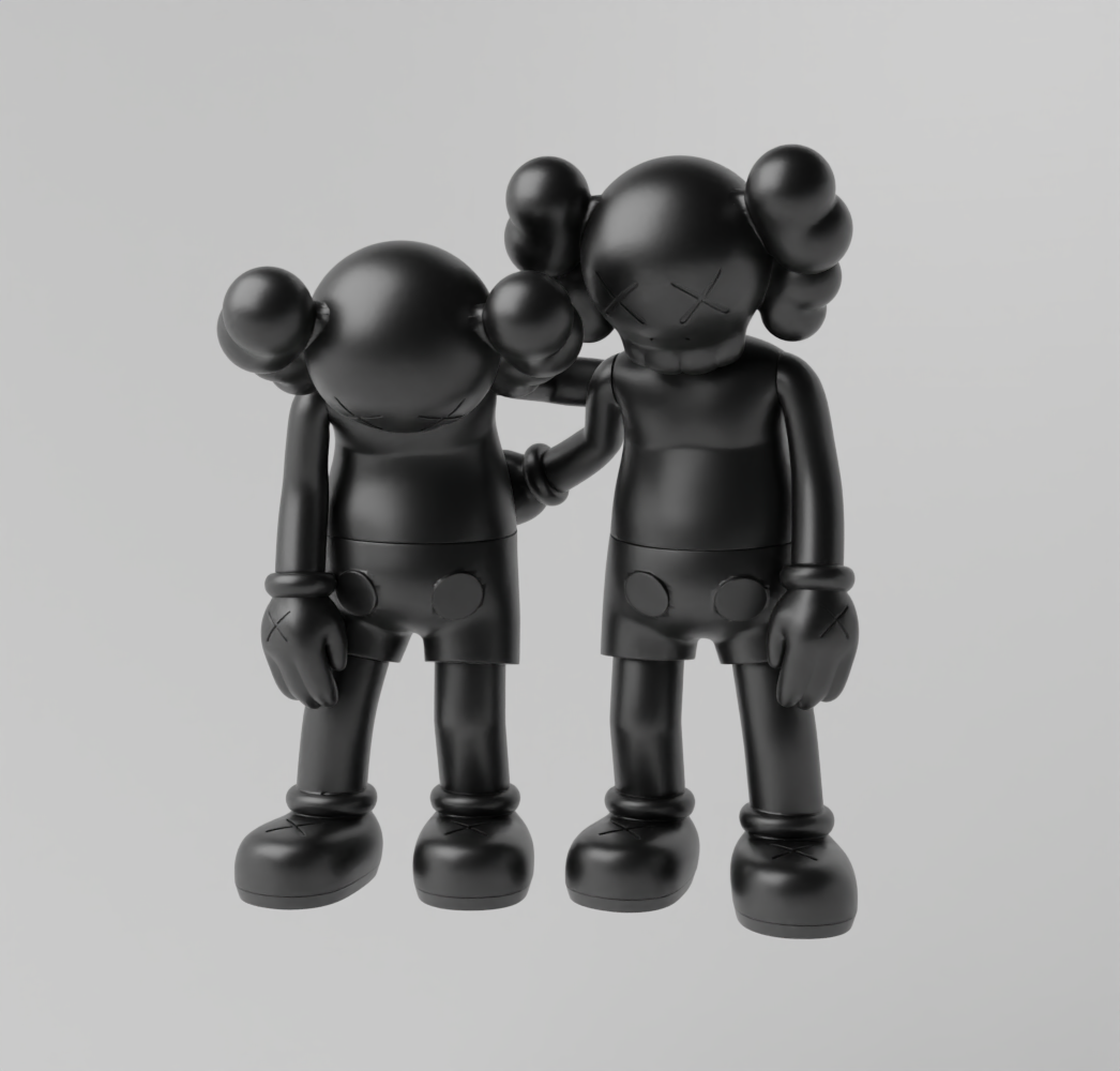 Kaws Along the Way Art Toy Fan Art