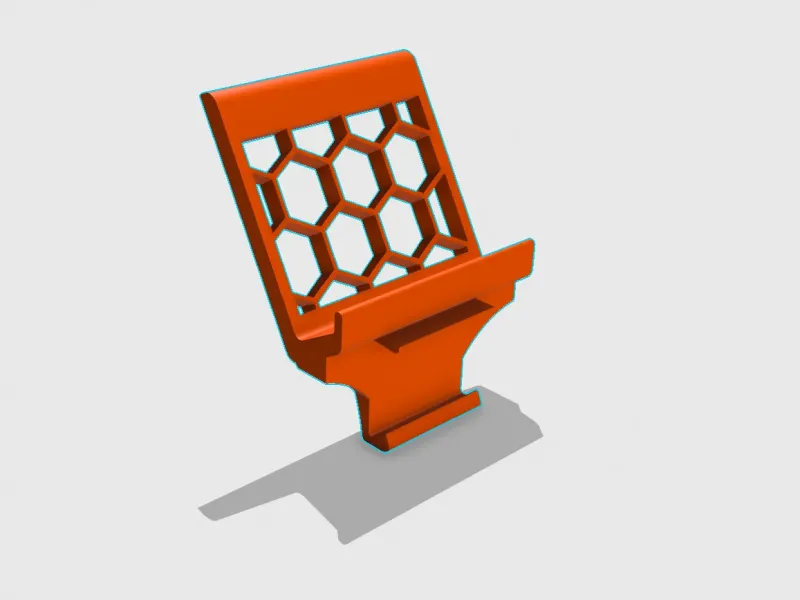 Clip on phone stand for Razor Blackwidow Keyboard