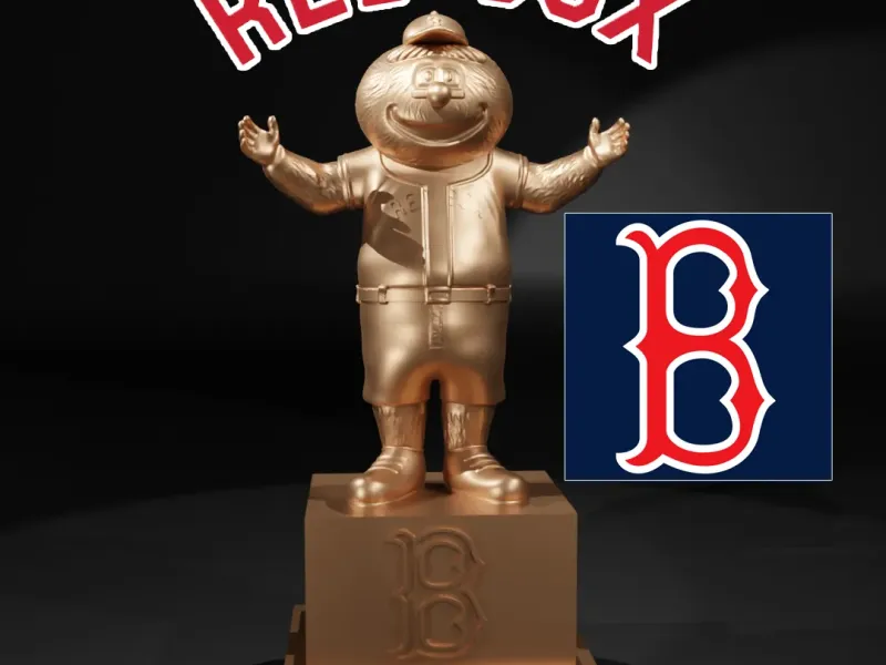 STATUA MASCOTTE DI BASEBALL MLB - BOSTON RED SOX