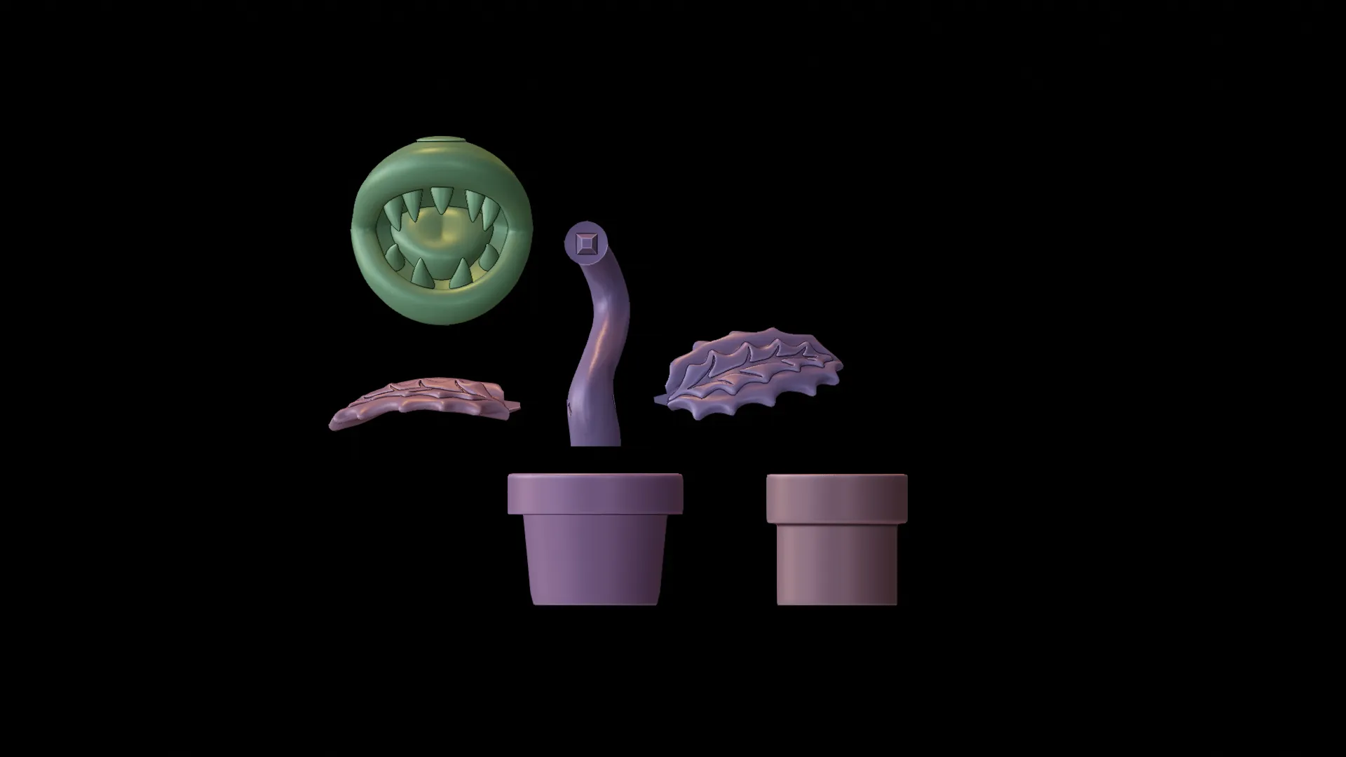 Piranha Plant Super Mario