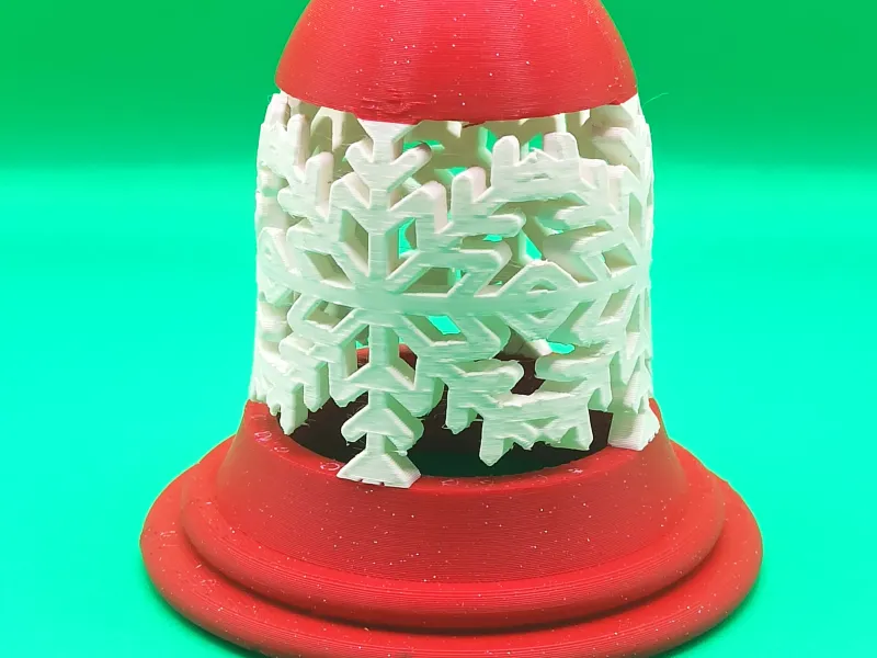Campanas decorativas para arbol de Navidad