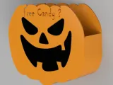 Pumpkin candy container-0