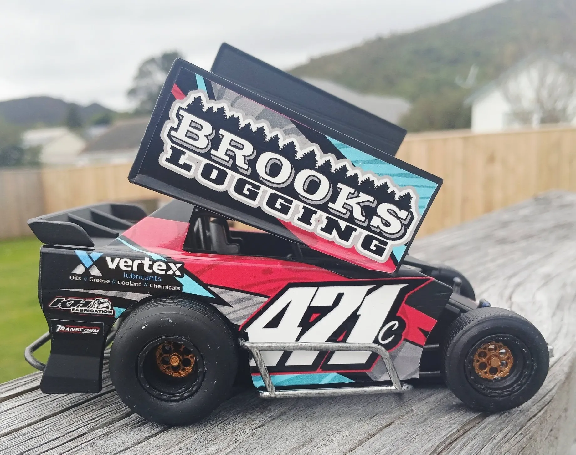New Zealand Modified Stock car Version 2 Scale 1:25-3