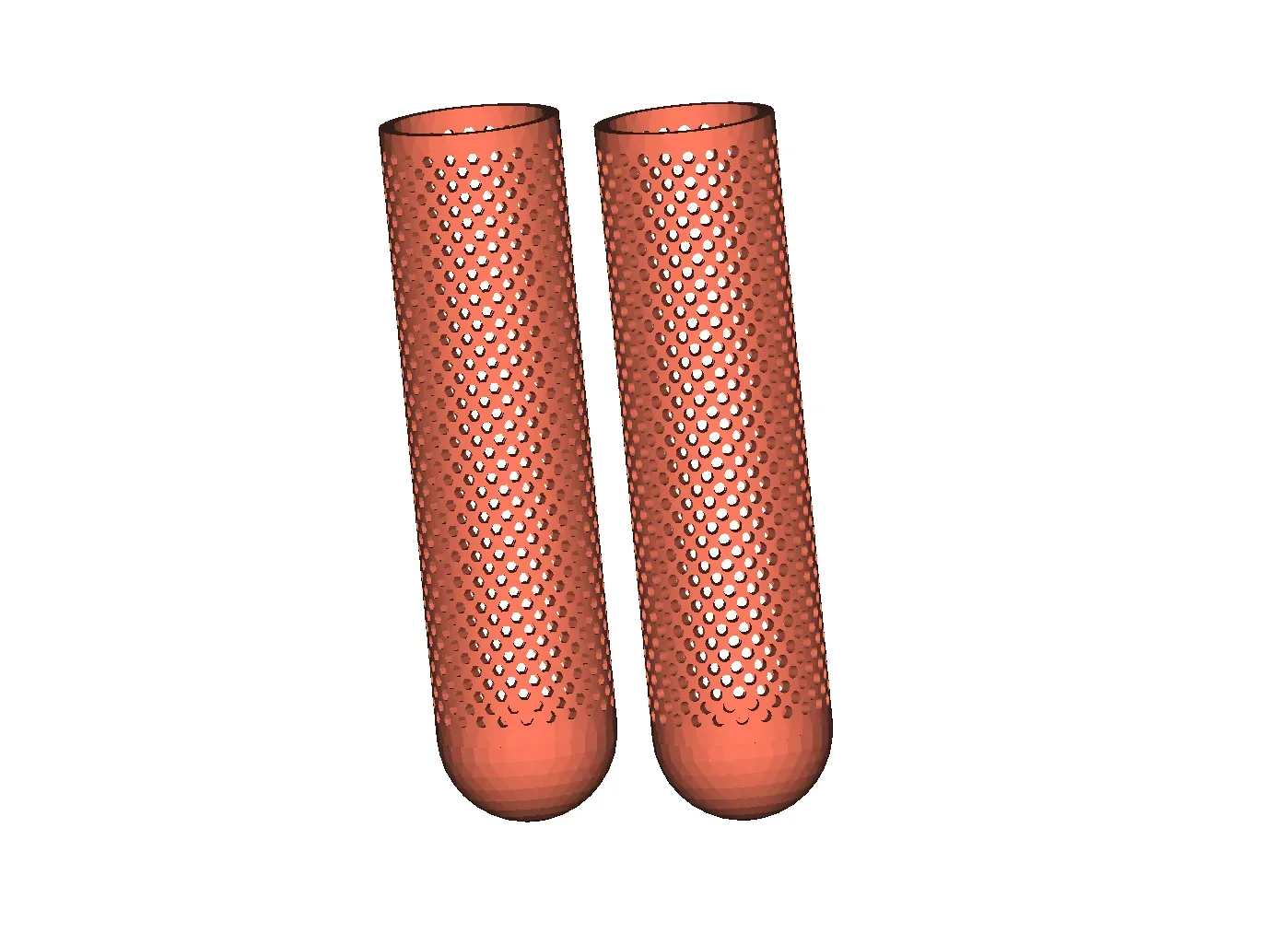 Aquarium filter shrimp intake 16mm (Round and hexagonal hole