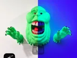 SLIMER FROM GHOSTBUSTERS WALL SCULPTURE - HOLDER / 3MF-3