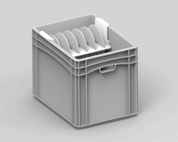 Kenwood Food Macerator Raspschijfhouder voor Euroboxen