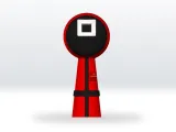 Sprunki Squid game 2 Square STL 3D Character Fanart-2