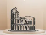 Colosseum Line Art - Desktop Line Art-2
