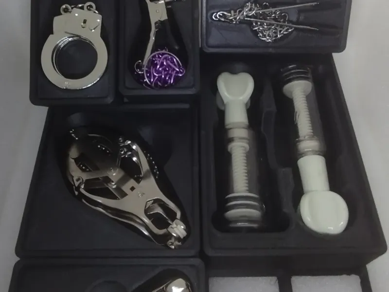 Bondage storage bins