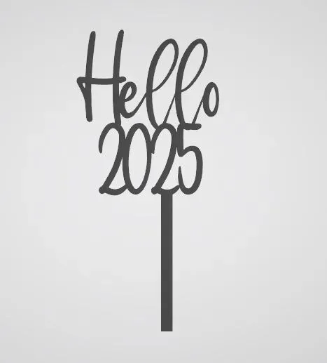 New Year 2025 topper