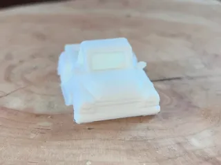 Truck toy keychain