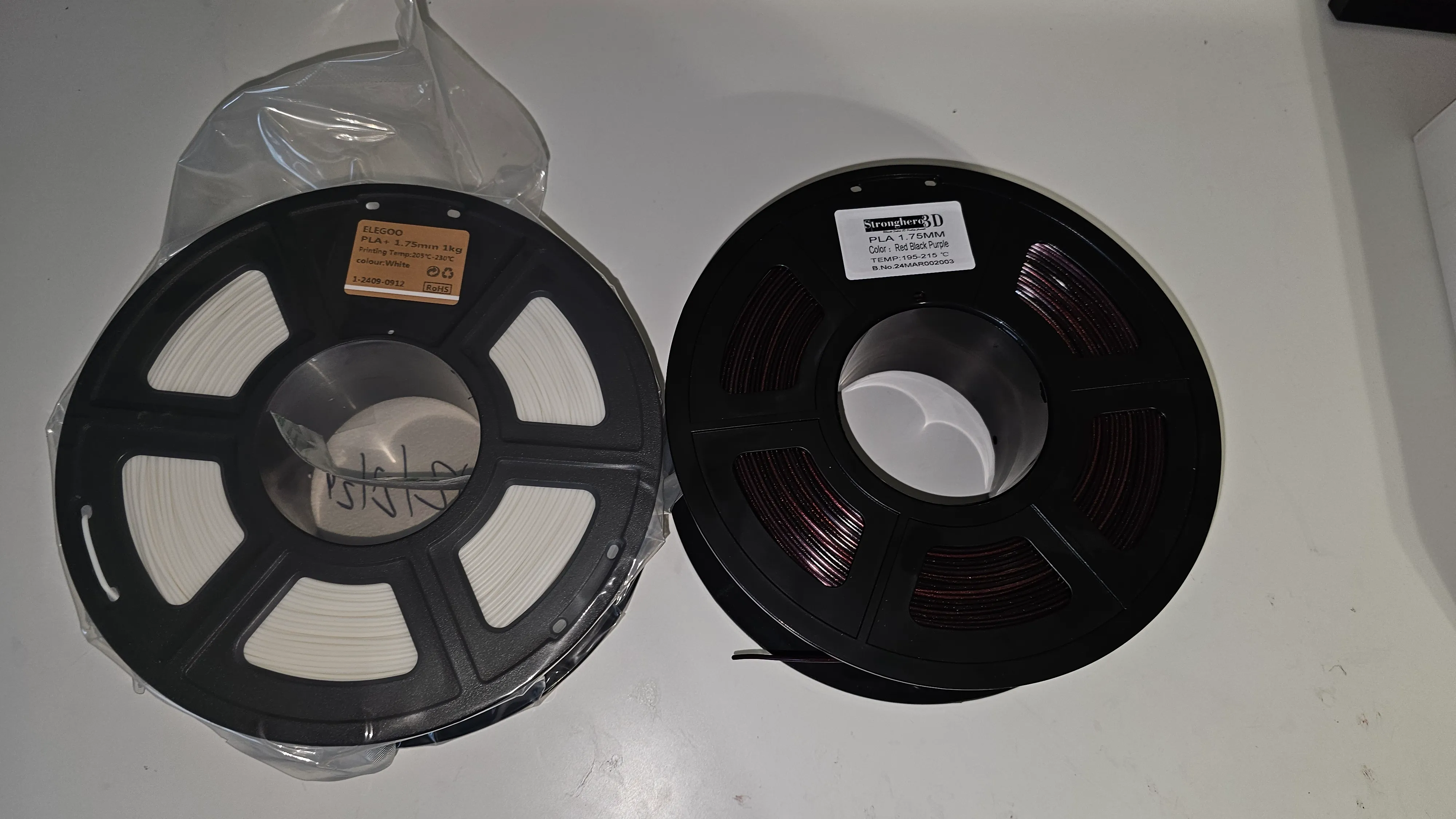 Silica Beads / Desiccant holder spool 72mm+ Spools