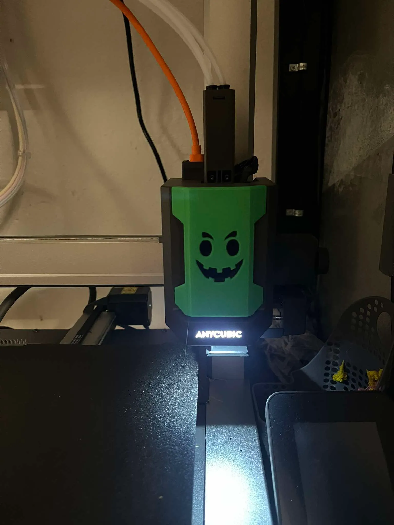 Anycubic Kobra 3 combo hotend cover, halloween, spooky, lots