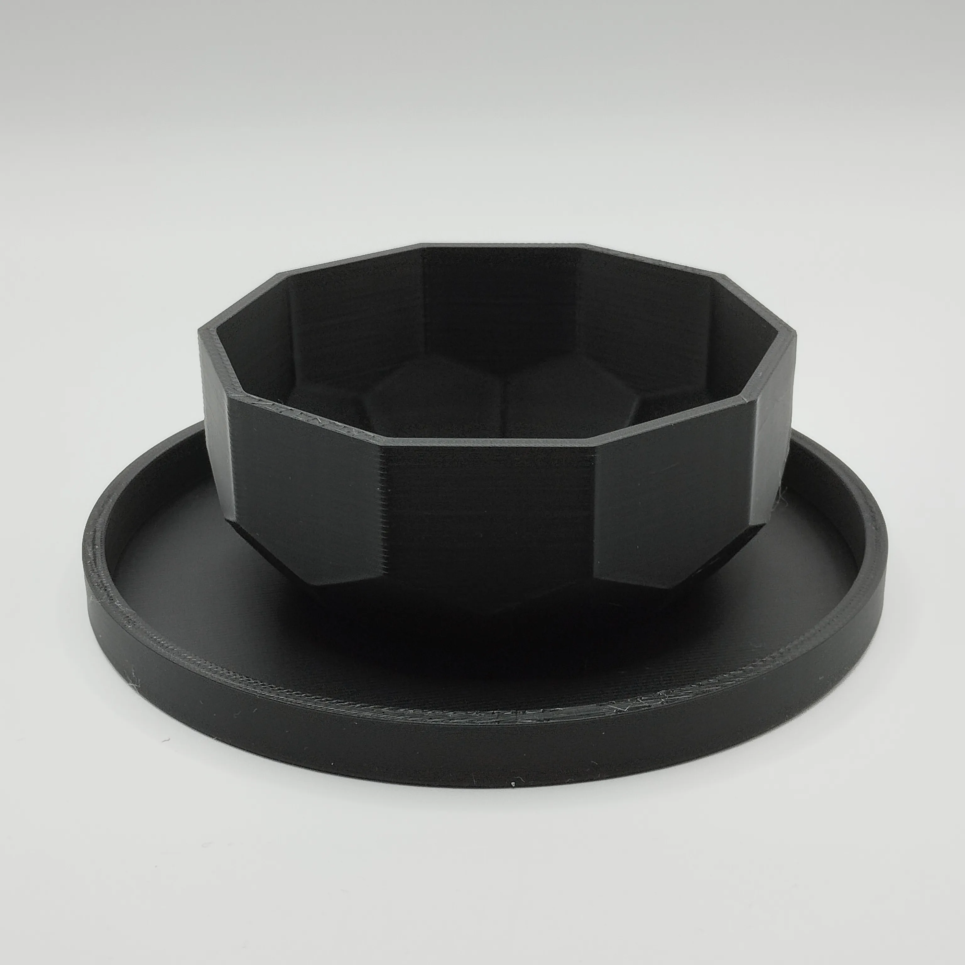 Design Decagonal Bowl with matching Tray