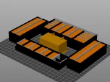 1/24 Cabinet de garage D / Garage workbench D-8