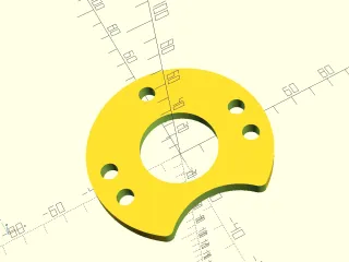 Mast Tension Plate for sailing Kayak