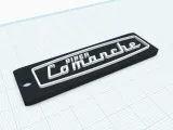 Piper Comanche Key Chain-2