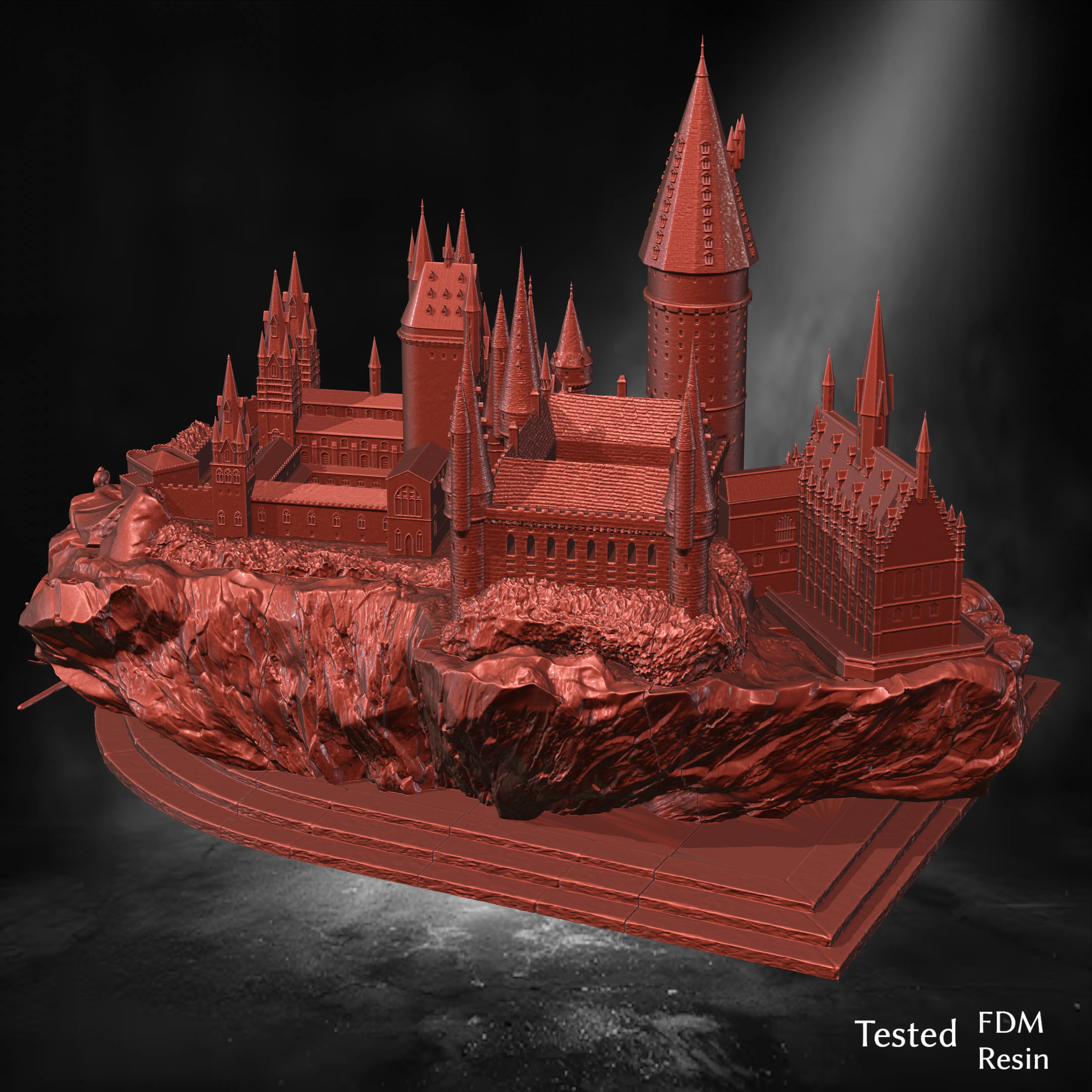 Hogwarts Castle – Harry Potter Fan Art STL 🏰✨