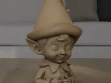 Cute Elf Figurine 3D Print STL Model-8