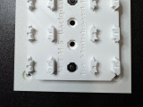 Basic VESA 75mm Mount for modular tool holder backplates-4