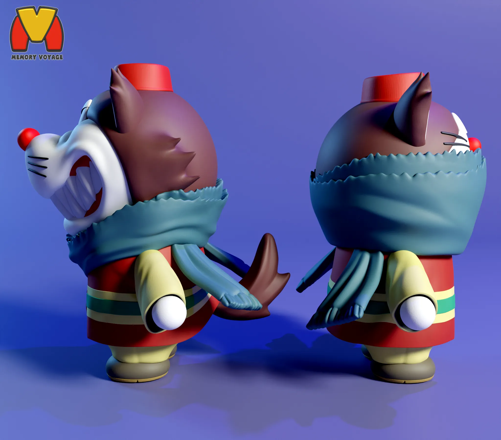 Characters & Creatures STL ダウンロード - Dora-nichov - Memory Voyage