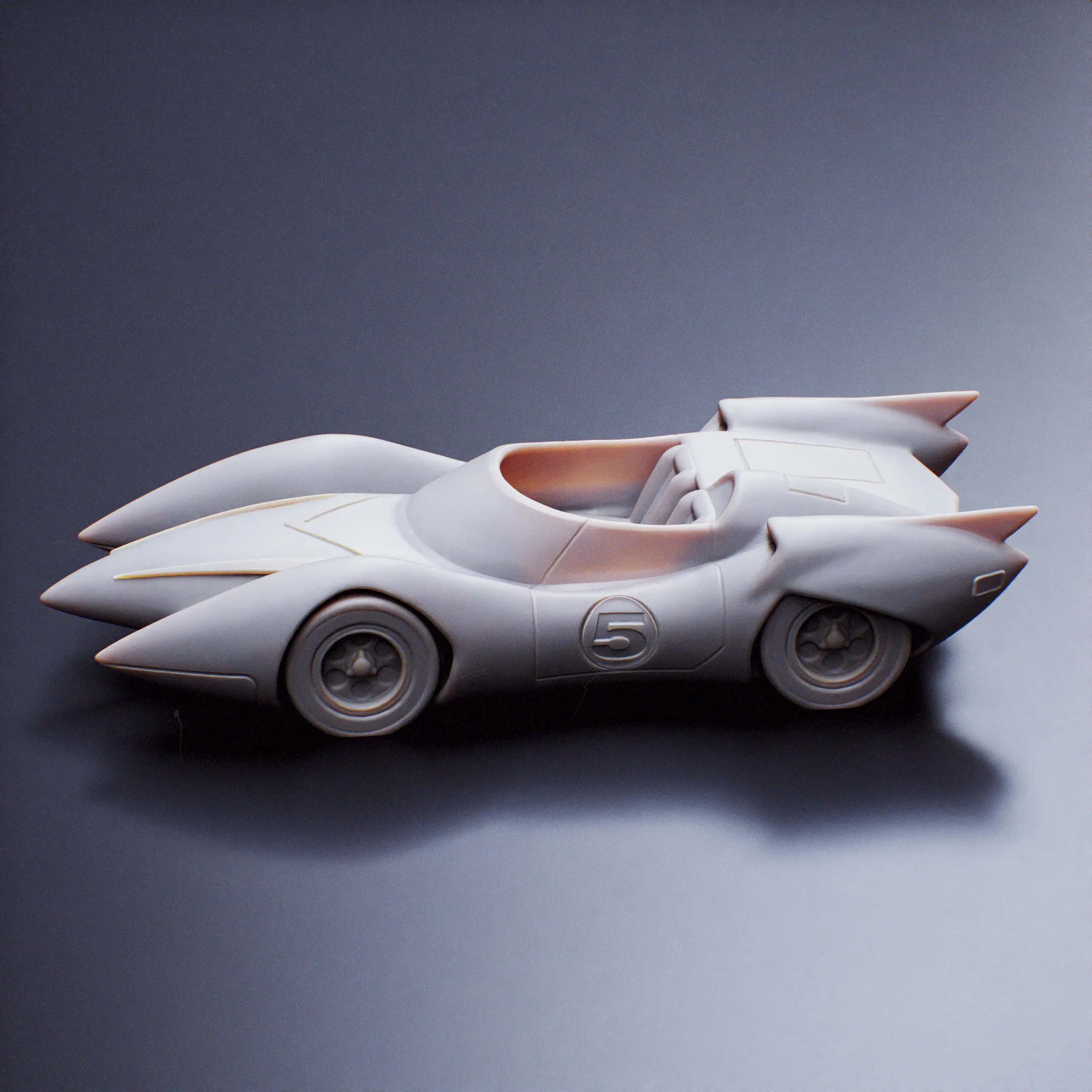 Mach 5 - Speed Racer Car - Print by parts